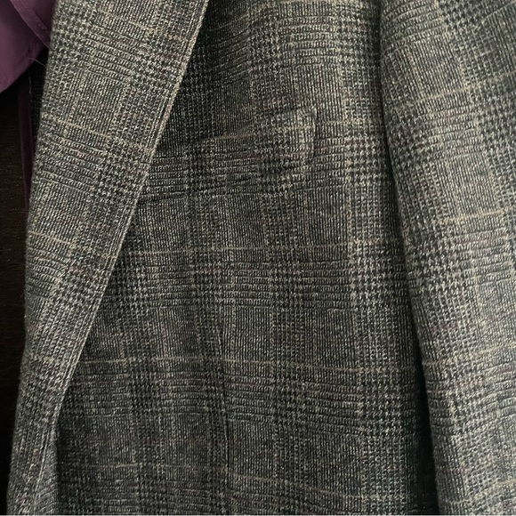 Bonobos Men’s Gray Tweed Athletic Fit One Button Blazer Jacket 20747 - Picture 5 of 11